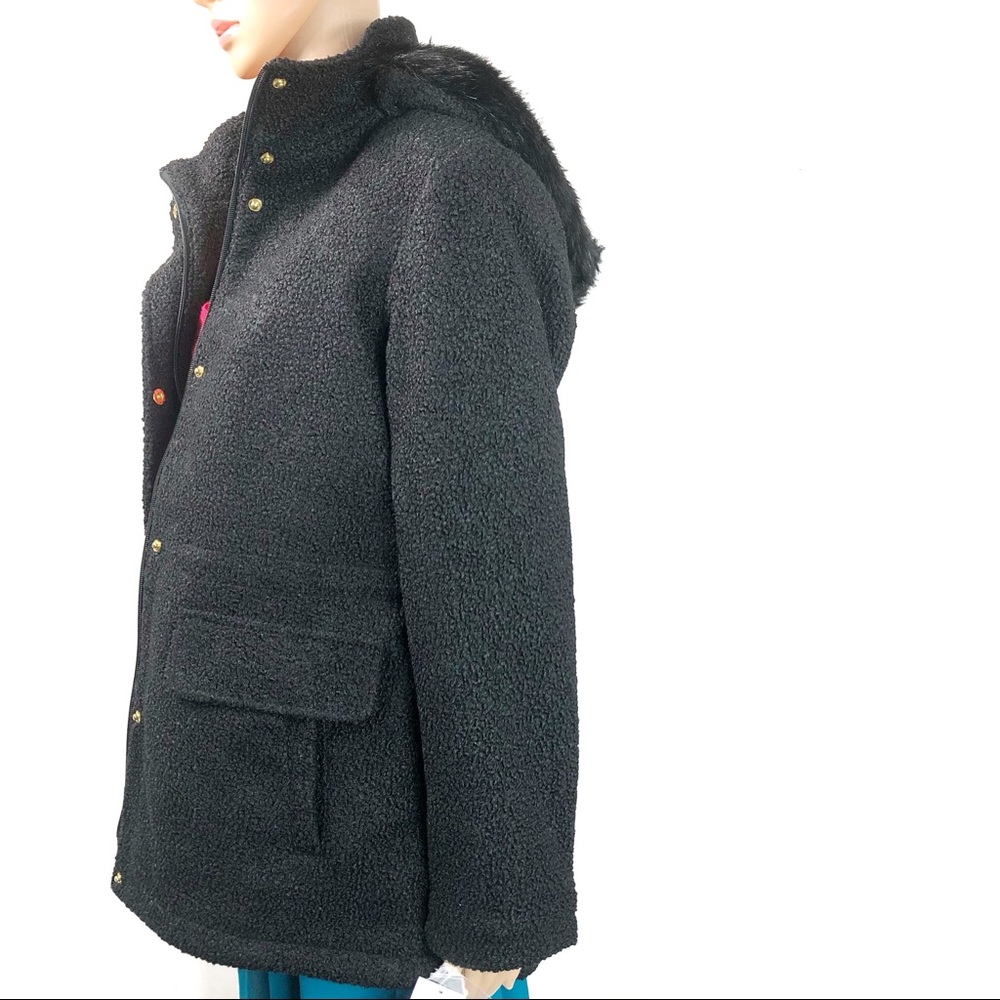 Women’s D.e.t.a.i.l.s Faux Hooded Anorak Jacket M - Picture 4 of 8